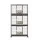i.Pet Large Bird Cage with Perch & Wheels, Powder-Coated Iron, 60x90.5x172cm, Easy Clean Trays, Fits Budgies & More
