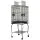 i.Pet 145cm Large Bird Cage Aviary with Open Top, Wrought Iron, Stainless Steel Feeders, Easy Clean Tray & Wheels