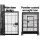 i.Pet 144cm Large Bird Cage Aviary, Black Wrought Iron, Mobile with Lockable Casters, Easy-Clean Tray, Ideal for Birds