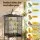 i.Pet 136cm Bird Cage Aviary Open Top Parrot Budgie Stand Wheels Black Welded Steel Slide Tray Storage