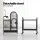 i.Pet 153cm Large Bird Cage Aviary with Ladder, Toy Hanger & Castor Wheels - Wrought Iron, Easy Clean & Access