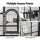 i.Pet 153cm Large Bird Cage Aviary with Ladder, Toy Hanger & Castor Wheels - Wrought Iron, Easy Clean & Access