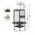 i.Pet Large Bird Cage 155cm - Wrought Iron, Non-Toxic Finish, Play Area, Secure Door, Castor Wheels, Easy Assembly
