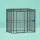 i.Pet Large Walk-in Bird Cage Aviary for Parrots, 203cm Wrought Iron, Secure Locks, Feeder Doors, Black
