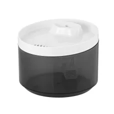 i.Pet Automatic Pet Water Fountain Feeder - 2.2L Capacity, Quiet Pump, 3-Layer Filtration, Easy Clean, White