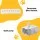 i.Pet Automatic Pet Water Fountain Feeder - 2.2L Capacity, Quiet Pump, 3-Layer Filtration, Easy Clean, White