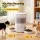 i.Pet 5L Automatic Pet Feeder Dual Bowl 2.4GHz/5GHz Wi-Fi App Control 10 Meals Voice Recorder White