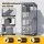 i.Pet 180cm Wooden Multi-Tier Cat House & Rabbit Hutch – Durable Fir Wood, Water-Resistant Roof, Indoor/Outdoor Use