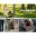 i.Pet Foldable Pet Stroller & Carrier - Aluminium Frame, 360° Wheels, UV Protection, Spacious Design, 25kg Capacity