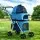 i.Pet 3-in-1 Large Pet Stroller & Carrier, Steel Frame, 600D Fabric, 4 Wheels, 25kg Capacity, Blue, Easy Fold Design