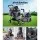 i.Pet Foldable Pet Stroller & Carrier: 3-in-1, Steel Frame, 600D Oxford, 5.5'' EVA Wheels, Grey, 84