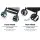 i.Pet Foldable Pet Stroller & Carrier: 3-in-1, Steel Frame, 600D Oxford, 5.5'' EVA Wheels, Grey, 84
