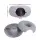 I.pet Cat Donut Bed 60cm Tunnel Cave Hideaway Detachable Grey Felt