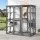I.pet Cat House 181cm Outdoor Catio Walk-In Enclosure with 7 Platforms Grey