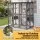 I.pet Cat House 181cm Outdoor Catio Walk-In Enclosure with 7 Platforms Grey