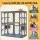 I.pet Cat House 181cm Outdoor Catio Walk-In Enclosure with 7 Platforms Grey