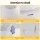 i.Pet Cat Litter Box Enclosure Hidden Planter Furniture House White Egg-Shaped Easy-Clean PP Design