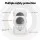 i.Pet Automatic Cat Litter Box, Self-Cleaning Smart Toilet Tray with App Control, UV Sterilization, 54x54x59cm, White