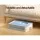 i.Pet Large Enclosed Foldable Cat Litter Box with Scoop, Double Door Design, Ventilation, 48.5x38.5x38.5cm, Blue