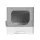 i.Pet Large Foldable Enclosed Cat Litter Box with Ventilation, Removable Tray & Scoop - Grey 48.5x38.5cm, PP Material