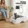i.pet Automatic Cat Litter Box 5L Self-Cleaning App Control 45dB Anti-Pinch Safety 2.4G Wi-Fi White