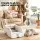 i.pet Automatic Cat Litter Box 5L Self-Cleaning App Control 45dB Anti-Pinch Safety 2.4G Wi-Fi White