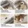 i.pet Automatic Cat Litter Box 5L Self-Cleaning App Control 45dB Anti-Pinch Safety 2.4G Wi-Fi White