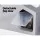i.Pet Grey Enclosed Cat Litter Box with Scoop & Mat - Spacious, Odour-Control Design, Durable Plastic, Easy Clean