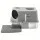 i.Pet Large Stainless Steel Cat Litter Box Set High Sided Anti Odour Scratch Resistant with Mat & Scoop