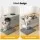 i.Pet Large Stainless Steel Cat Litter Box Set High Sided Anti Odour Scratch Resistant with Mat & Scoop