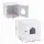 i.Pet 49cm Cat Litter Box Enclosure with 50kg Top Load White