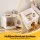 i.Pet 49cm Cat Litter Box Enclosure with 50kg Top Load White