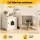i.Pet 49cm Cat Litter Box Enclosure with 50kg Top Load White