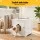 i.Pet 49cm Cat Litter Box Enclosure with 50kg Top Load White