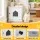 i.Pet 49cm Cat Litter Box Enclosure with 50kg Top Load White