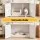 I.pet 80cm Cat Litter Box Enclosure Cabinet with Storage White