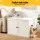 I.pet 80cm Cat Litter Box Enclosure Cabinet with Storage White