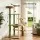 i.Pet 152cm Leafy Jungle Cat Tree Tower Multi-Level Scratching Post with Sisal Canopy and Cradle (Green)
