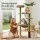 i.Pet 152cm Leafy Jungle Cat Tree Tower Multi-Level Scratching Post with Sisal Canopy and Cradle (Green)