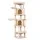 i.Pet Cat Tree Tower 167cm Large Multi-Level Scratching Post Furniture with Hideouts Beige for Multiple Cats