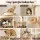 i.Pet Cat Tree Tower 167cm Large Multi-Level Scratching Post Furniture with Hideouts Beige for Multiple Cats