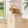 i.Pet 89cm Cat Tree Scratching Post Tower with Natural Sisal Plush Condo Beige 49x49x89cm Indoor Cat
