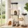 i.Pet 133cm Rotatable L-Shape Cat Tree Tower Dual Caves Sisal Scratching Grey Beige 60kg Capacity 133cm