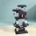 i.Pet Cosmo Cat Tree 145cm - Large Wooden Condo with Sisal Scratching Posts, Plush Velvet, Multi-Level Playhouse