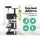 i.Pet 134cm Cat Tree Tower – Grey/Natural, Plush Velvet & Sisal, Multi-Level Condo with Bed, Scratching Post & Ladder