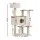 i.Pet Hickory 90cm Cat Tree - Plush Velvet Condo with Sisal Scratching Posts, Multi-Level Play & Napping Spots