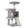 i.Pet Cassey Cat Tree 103cm - Grey Velvet Condo with Sisal Scratching Posts, Activity Ball, Ladder & Multi-Level Fun