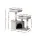 i.Pet Ivy Cat Tree 69cm - Small Tower with Sisal Posts, Plush Velvet, Sturdy Wood Frame, Light Grey - Entertain & Relax