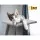 i.Pet 82cm Cat Tree Scratching Post Tower with Plush Velvet, Dual-Level Design & Ramp, Sturdy Wooden Construction
