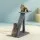 i.Pet 82cm Cat Tree Scratching Post Tower with Plush Velvet, Dual-Level Design & Ramp, Sturdy Wooden Construction